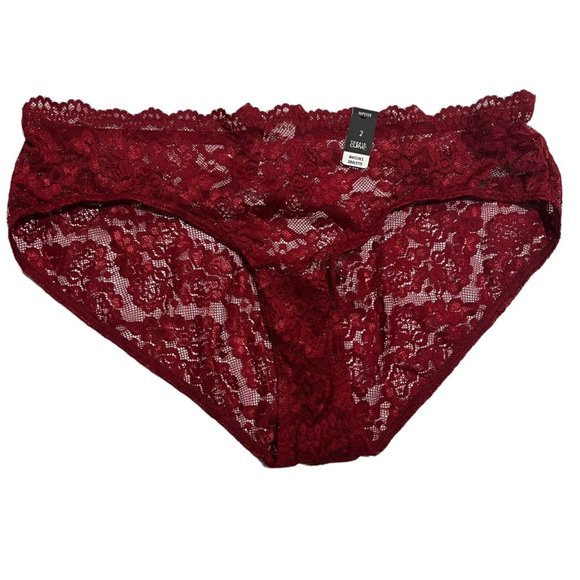 torrid Other - NWT TORRID Hipster Pantie Underwear Sz 2X Red Lace Bow